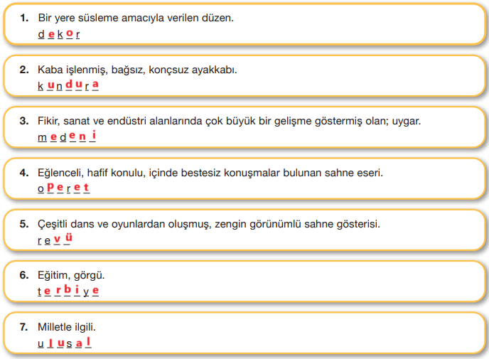 7. Sınıf Türkçe Ders Kitabı Sayfa 159 Cevapları Özgün Yayıncılık