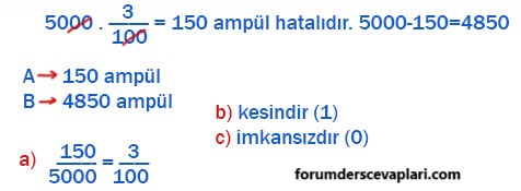 8. Sınıf Matematik Ders Kitabı Sayfa 122 Cevapları MEB Yayınları