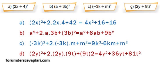 8. Sınıf Matematik Ders Kitabı Sayfa 142 Cevapları MEB Yayınları