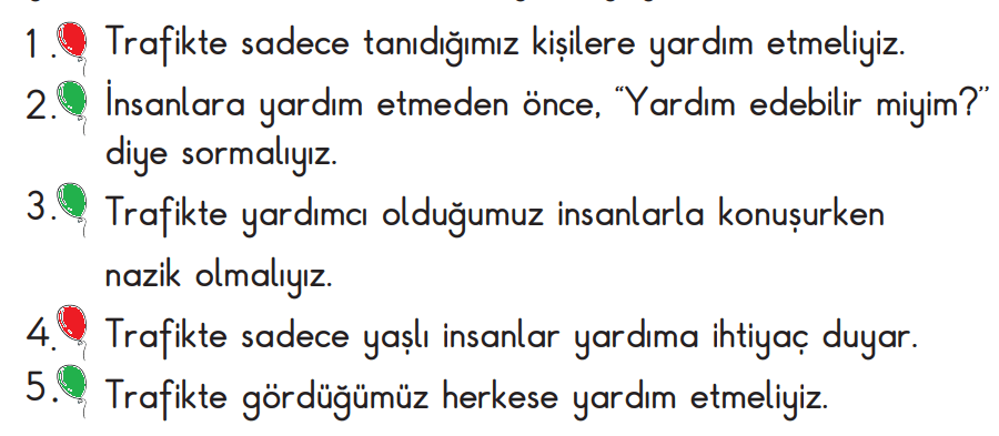 2. Sınıf Hayat Bilgisi Ders Kitabı Sayfa 155 Cevapları MEB Yayınları