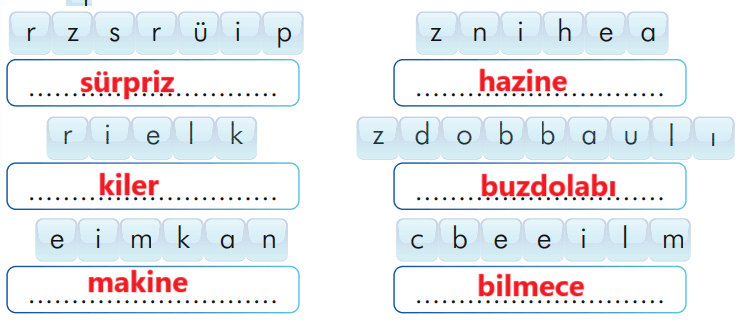 2. Sınıf Türkçe Ders Kitabı Sayfa 259-260-261-262-263-264. Cevapları İlke Yayıncılık