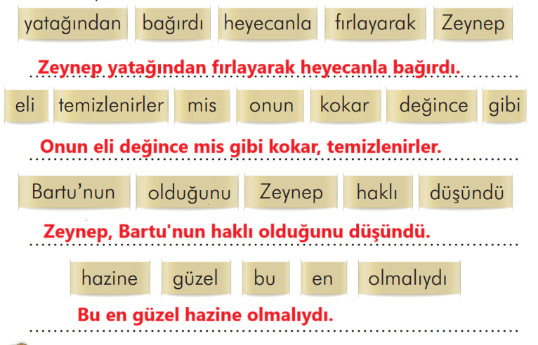 2. Sınıf Türkçe Ders Kitabı Sayfa 263 Cevapları İlke Yayıncılık