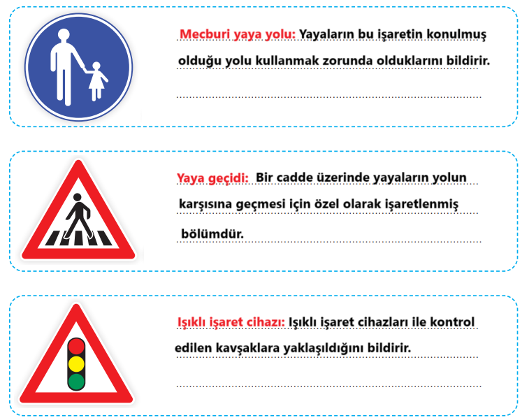 3. Sınıf Hayat Bilgisi Ders Kitabı Sayfa 119 Cevapları SDR İpekyolu Yayıncılık