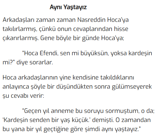 3. Sınıf Türkçe Ders Kitabı Sayfa 204 Cevapları İlke Yayıncılık