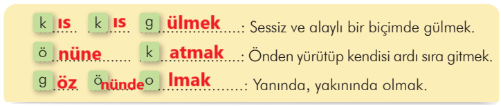 3. Sınıf Türkçe Ders Kitabı Sayfa 205 Cevapları İlke Yayıncılık