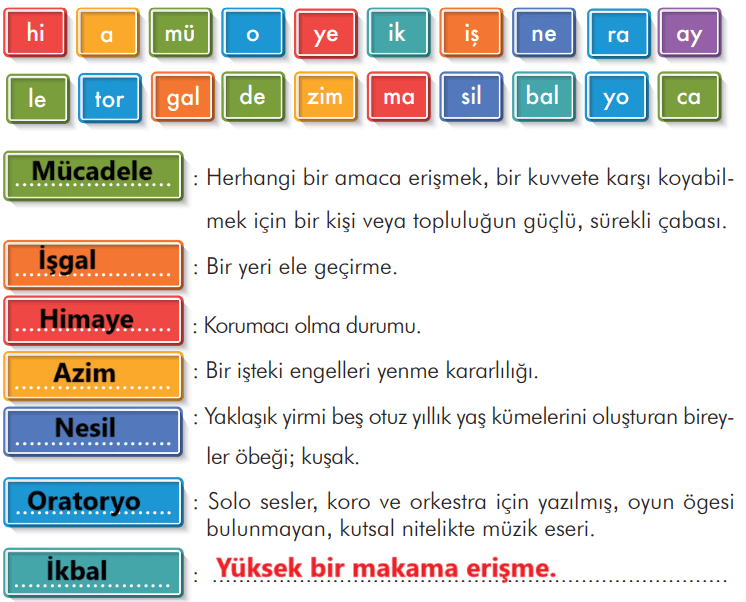 3. Sınıf Türkçe Ders Kitabı Sayfa 219-221-222-223-224. Cevapları İlke Yayıncılık