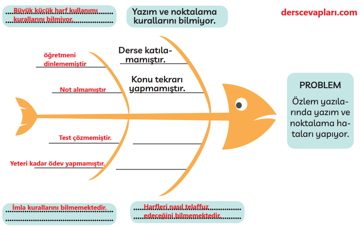 3. Sınıf Türkçe Ders Kitabı Sayfa 261 Cevapları MEB Yayınları