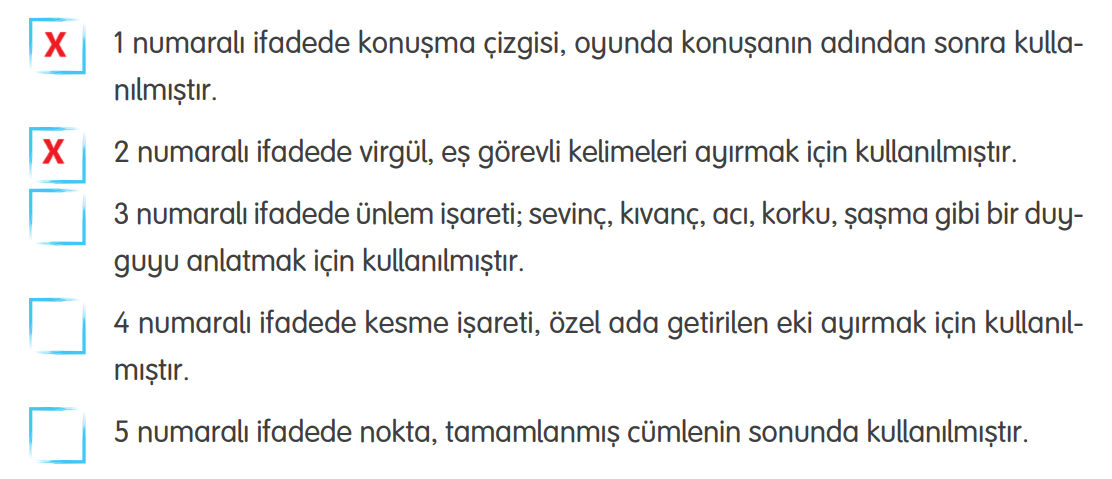 4. Sınıf Türkçe Ders Kitabı Sayfa 209 Cevapları Tuna Yayıncılık