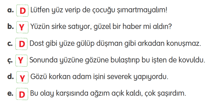 4. Sınıf Türkçe Ders Kitabı Sayfa 230 Cevapları Tuna Yayıncılık