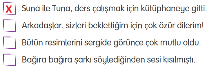 4. Sınıf Türkçe Ders Kitabı Sayfa 231 Cevapları Tuna Yayıncılık