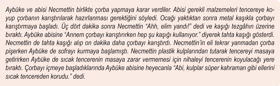 5. Sınıf Fen Bilimleri Ders Kitabı Sayfa 86 Cevapları MEB Yayınları