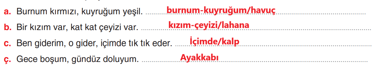 6. Sınıf Türkçe Ders Kitabı Sayfa 208 Cevapları Yıldırım Yayınları