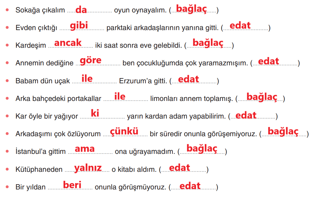 6. Sınıf Türkçe Ders Kitabı Sayfa 235 Cevapları Yıldırım Yayınları