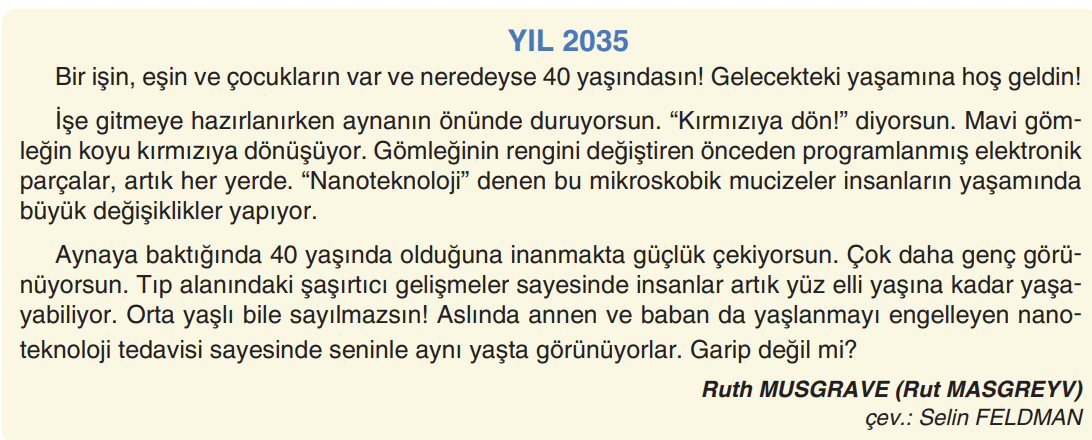 6. Sınıf Türkçe Ders Kitabı Sayfa 246-247-248. Cevapları Yıldırım Yayınları