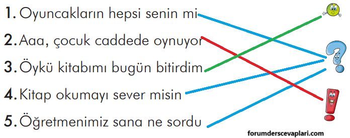 2. Sınıf Türkçe Ders Kitabı Sayfa 308 Cevapları İlke Yayıncılık