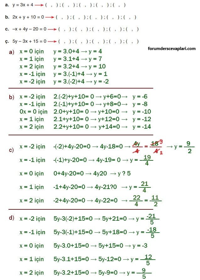 4. Sınıf Matematik Ders Kitabı Sayfa 163 Cevapları ADA Yayıncılık