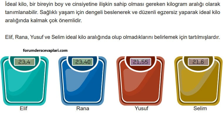 5. Sınıf Matematik Ders Kitabı Sayfa 40-41-42-43-44-45-46. Cevapları 2. Kitap