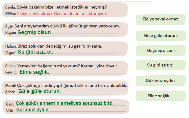 5. Sınıf Türkçe Ders Kitabı Sayfa 24 Cevapları MEB Yayınları