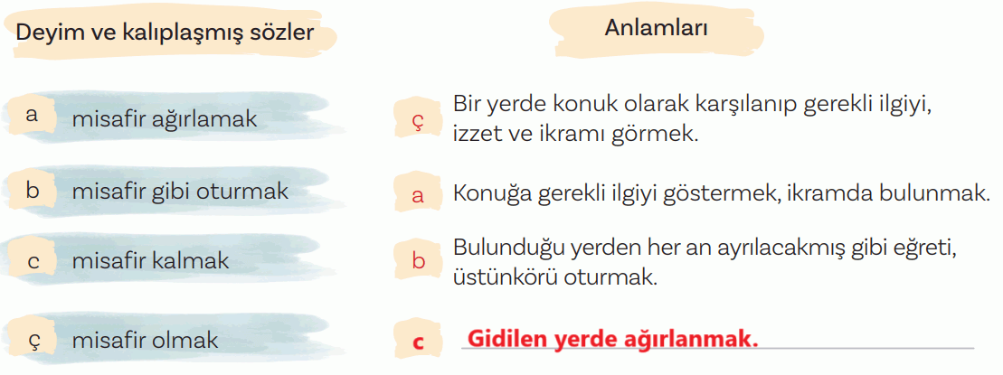 5. Sınıf Türkçe Ders Kitabı Sayfa 32 Cevapları MEB Yayınları