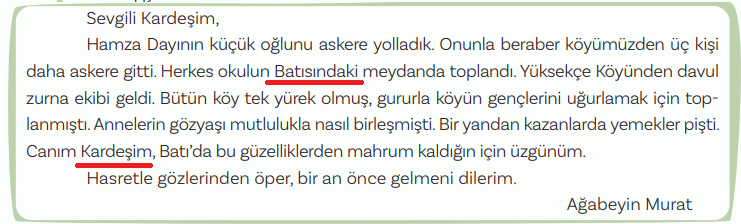 5. Sınıf Türkçe Ders Kitabı Sayfa 50 Cevapları MEB Yayınları1