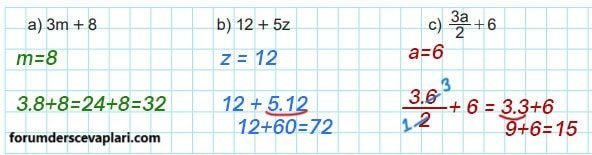 6. Sınıf Matematik Ders Kitabı Sayfa 189 Cevapları MEB Yayınları