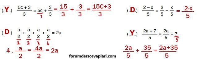 6. Sınıf Matematik Ders Kitabı Sayfa 195 Cevapları Doğa Yayıncılık1