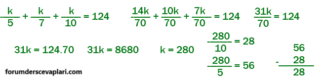 7. Sınıf Matematik Ders Kitabı Sayfa 162-167. Cevapları Edat Yayınları