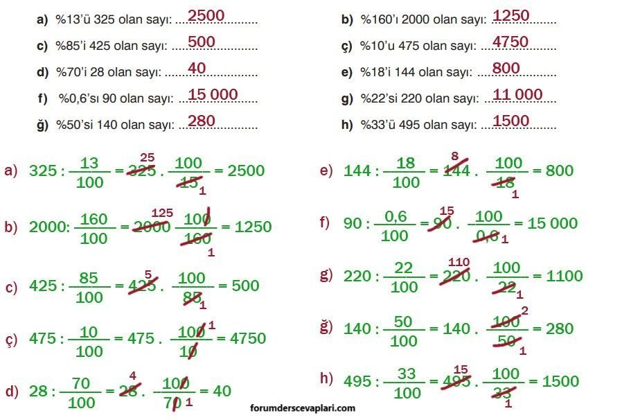 7. Sınıf Matematik Ders Kitabı Sayfa 173 Cevapları Edat Yayınları