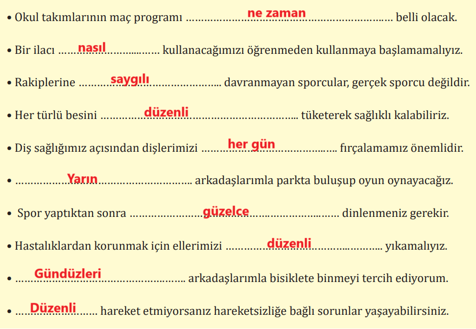 7. Sınıf Türkçe Ders Kitabı Sayfa 211 Cevapları MEB Yayınları1