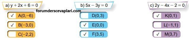 8. Sınıf Matematik Ders Kitabı Sayfa 203 Cevapları MEB Yayınları