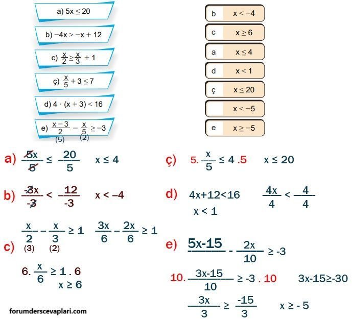 8. Sınıf Matematik Ders Kitabı Sayfa 226 Cevapları MEB Yayınları1