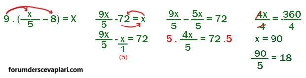 8. Sınıf Matematik Ders Kitabı Sayfa 229 Cevapları MEB Yayınları