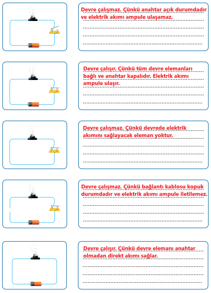 4. Sınıf Fen Bilimleri Ders Kitabı Sayfa 238 Cevapları Pasifik Yayınları