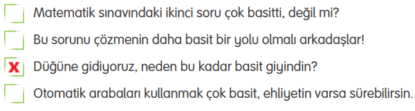 4. Sınıf Türkçe Ders Kitabı Sayfa 258 Cevapları Tuna Yayıncılık