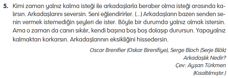 4. Sınıf Türkçe Ders Kitabı Sayfa 259 Cevapları Tuna Yayıncılık1