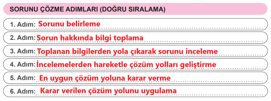 5. Sınıf Sosyal Bilgiler Ders Kitabı Sayfa 51 Cevapları MEB Yayınları