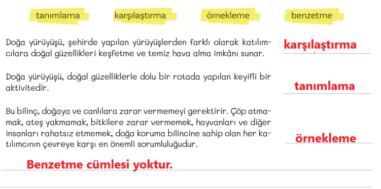 5. Sınıf Türkçe Ders Kitabı Sayfa 118 Cevapları İkinci Kitap