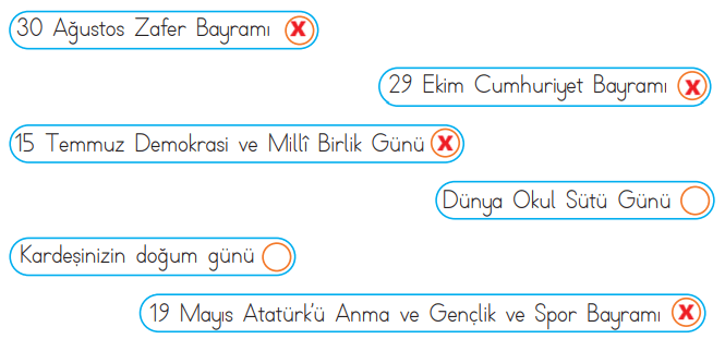 3. Sınıf Hayat Bilgisi Ders Kitabı Sayfa 165 Cevapları MEB Yayınları