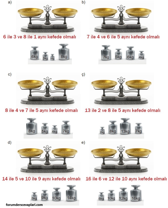 5. Sınıf Matematik Ders Kitabı Sayfa 119 Cevapları İkinci Kitap