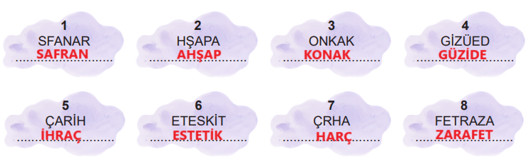 6. Sınıf Türkçe Ders Kitabı Sayfa 249 Cevapları MEB Yayınları