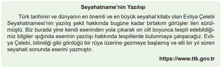 6. Sınıf Türkçe Ders Kitabı Sayfa 252 Cevapları MEB Yayınları