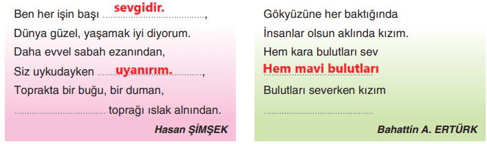 6. Sınıf Türkçe Ders Kitabı Sayfa 253 Cevapları Yıldırım Yayınları