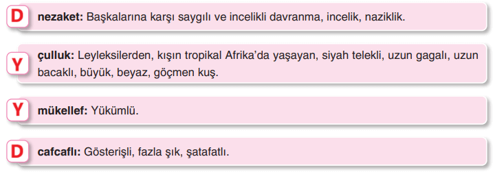 6. Sınıf Türkçe Ders Kitabı Sayfa 267 Cevapları Yıldırım Yayınları