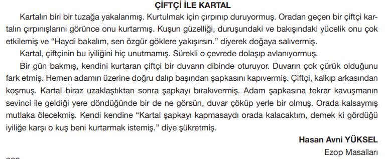 7. Sınıf Türkçe Ders Kitabı Sayfa 228 Cevapları Özgün Yayıncılık